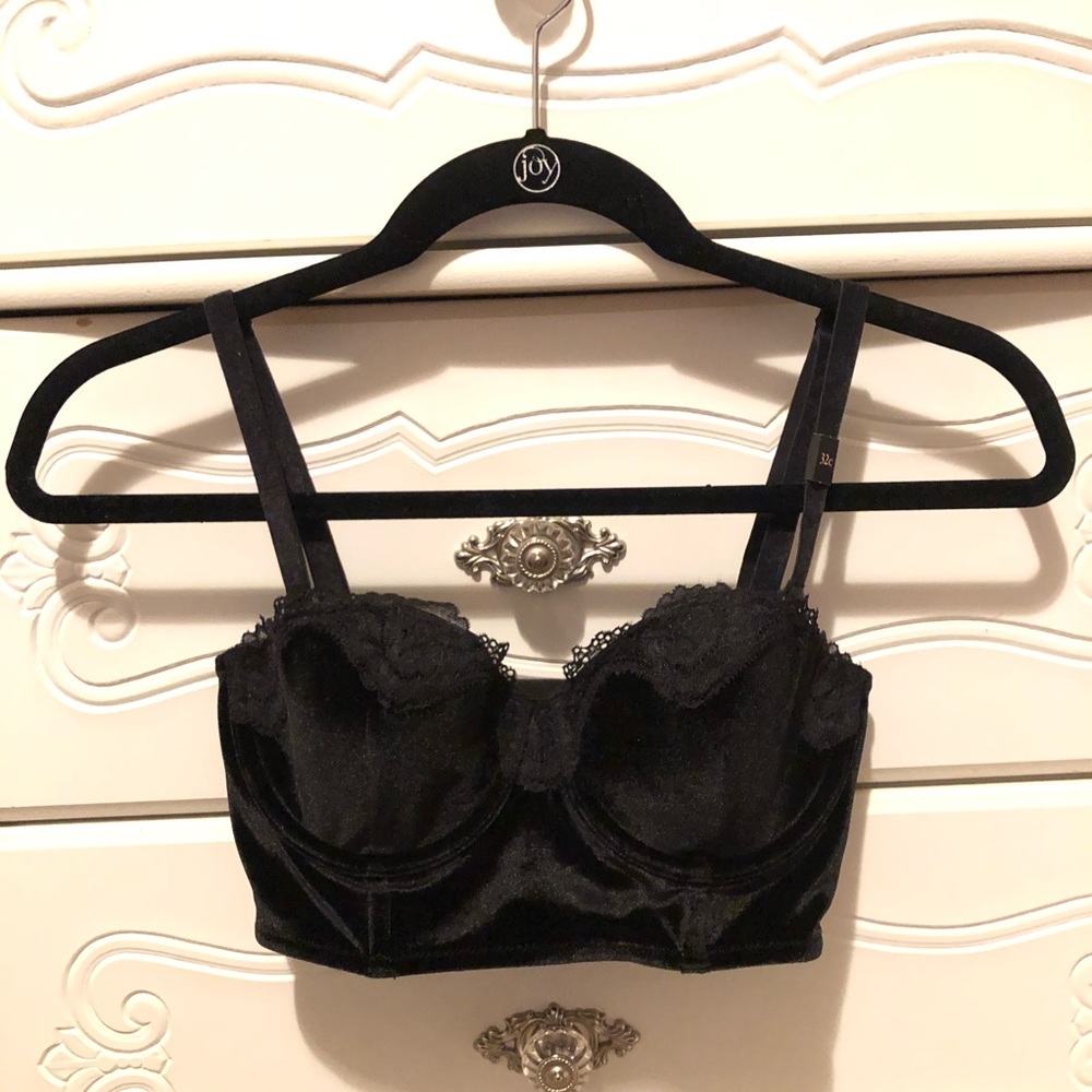 Victoria’s Secret Bra Black Velvet